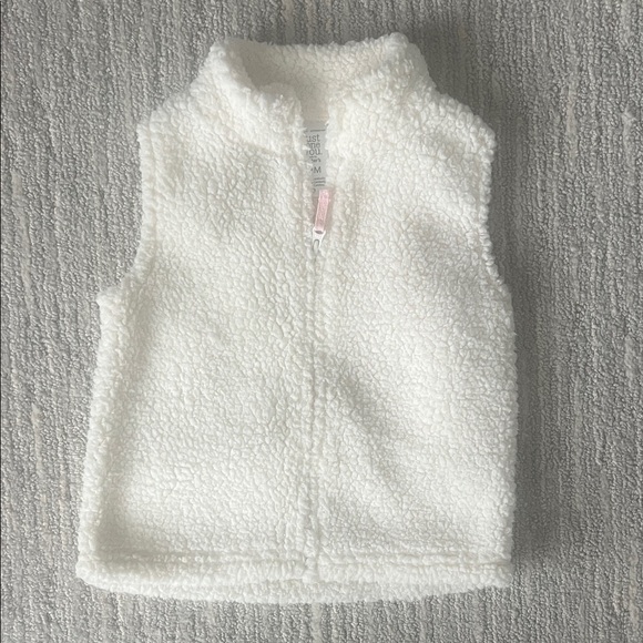 Carter's Other - Carter's kids White Sherpa Vest - 18 months
